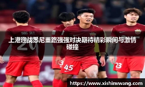 上港迎战悉尼董路强强对决期待精彩瞬间与激情碰撞